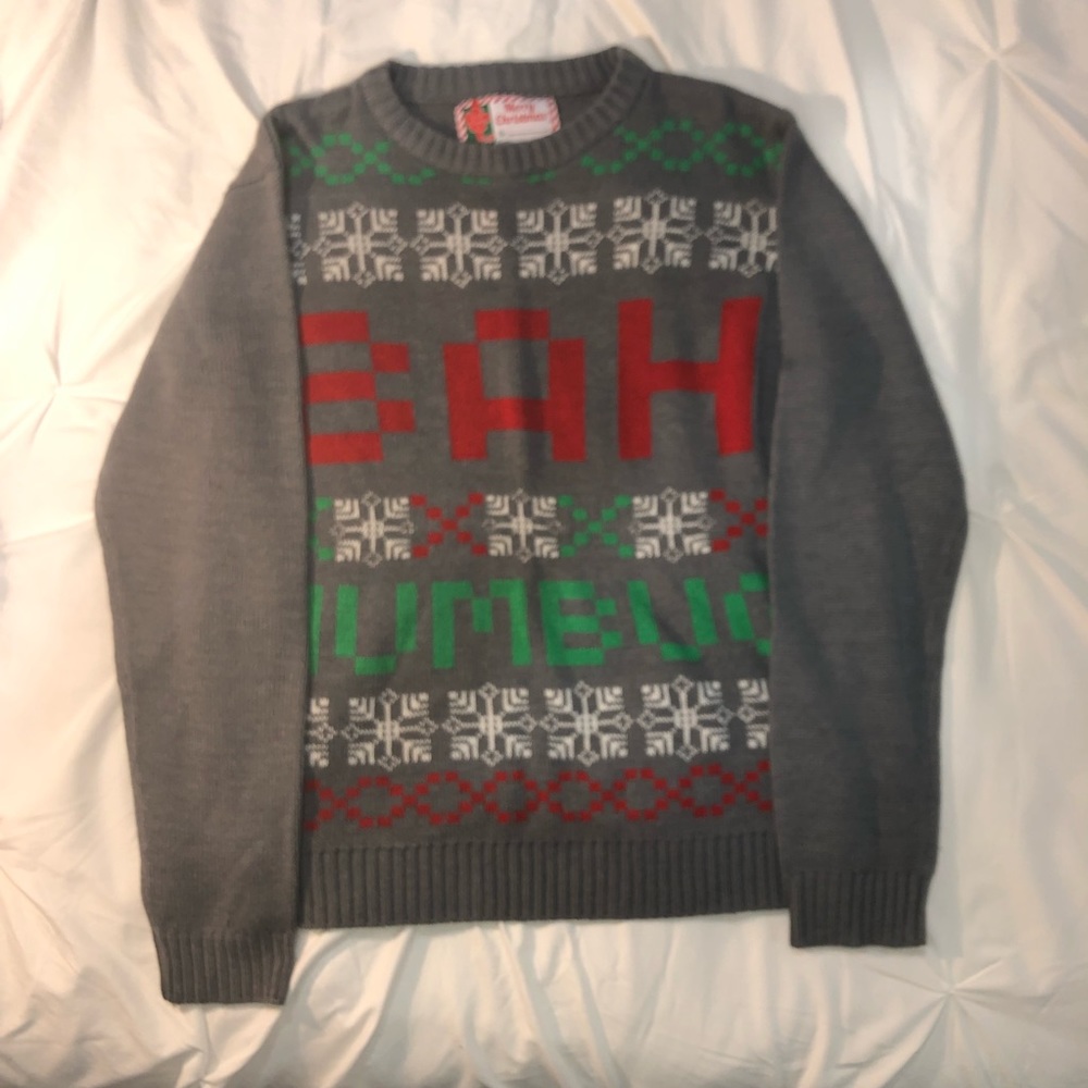 Bah Humbug Christmas Sweater